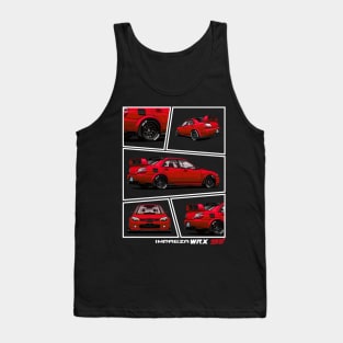 Subaru Impreza hawkeye WRX STI, JDM Tank Top